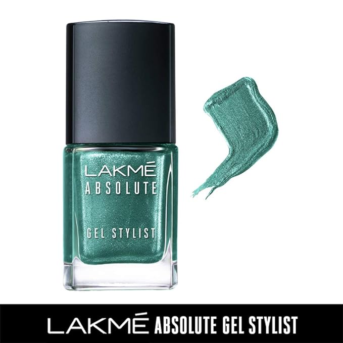 Lakme Absolute Gel Stylist Nail Color, Grassroots, 12 ml