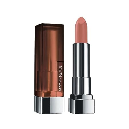 Maybelline New York Matte Lipstick, Intense Colour, Moisturised Lips, Color Sensational Creamy Matte, Chilli Nude 3.9g