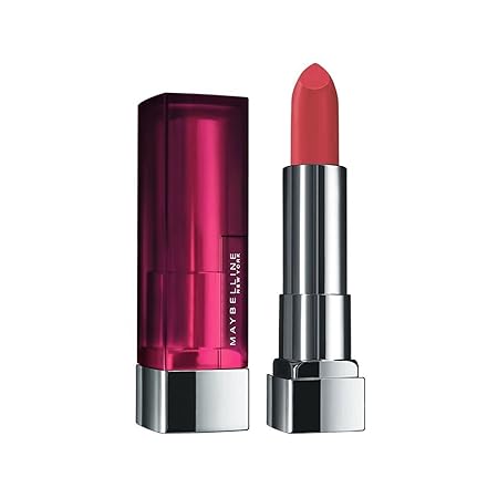 Maybelline New York Matte Lipstick, Intense Colour, Moisturised Lips, Color Sensational Creamy Matte, Chilli Nude 3.9g