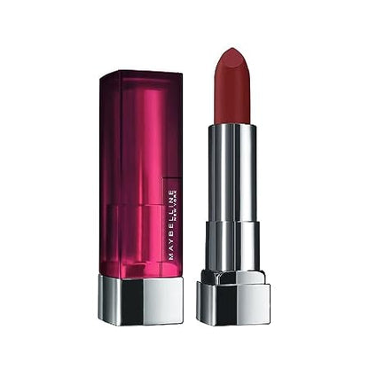 Maybelline New York Matte Lipstick, Intense Colour, Moisturised Lips, Color Sensational Creamy Matte, Chilli Nude 3.9g