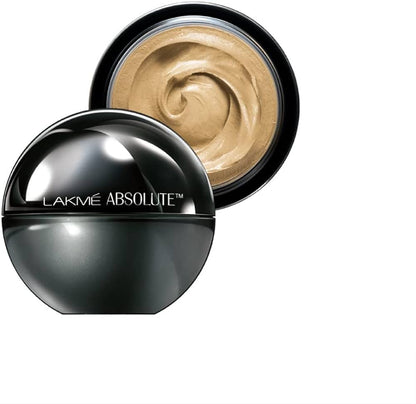 Lakmé Absolute Skin Natural Mousse -Rose fair - Spf 8 Natural Finish Matte Cream Foundation -Coverage Face Makeup, 25G