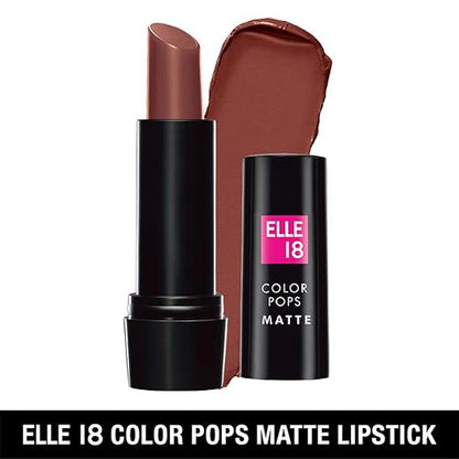 Elle18 Color Pops Matte Lip Color, Rose Day, 4.3 g