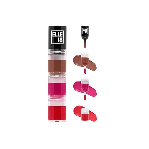 Elle 18 Lip Stack | 3 in 1 Liquid Lipstick | Date Night, 5g