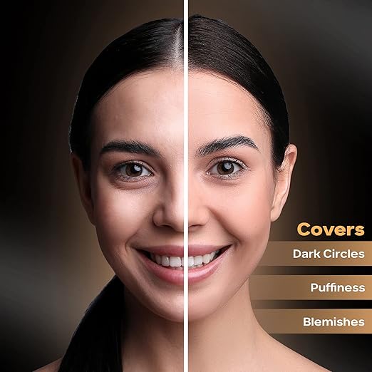 FACESCANADA Ultime Pro HD Concealer - Toffee Love 04, 3.8ml | Natural Matte Finish | 12HR Long Stay | Covers Dark Circles, Puffiness, Blemishes | Blends Easily | Orange & Vitamin C Enriched