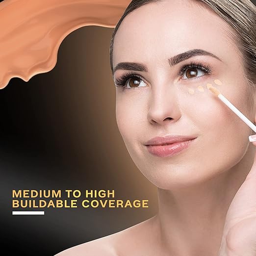 FACESCANADA Ultime Pro HD Concealer - Sand Beige 01, 3.8ml | Natural Matte Finish | 12HR Long Stay | Covers Dark Circles, Puffiness, Blemishes | Blends Easily | Orange & Vitamin C Enriched