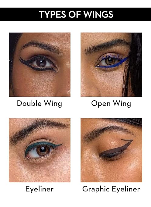 SUGAR Cosmetics - Eye Warned You So! - Double Matte Eyeliner - 02 Blue Jasmine (Blue Eye Liner for Women) - Sweat Proof, 100% Waterproof Eye Liner with Matte Finish