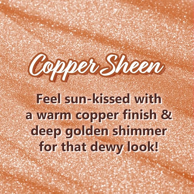 Plum BodyLovin’ Body Shimmer Oil - Copper Sheen | Intense colour payoff | Non-greasy | Long-lasting shimmer | Deep moisture |Fruity Fragrance