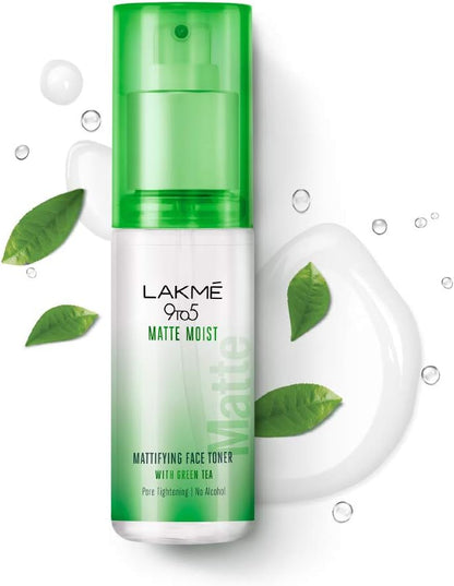 LAKMÉ 9to5 Matte Moist Mattifying Face Toner Pack of 60 ml