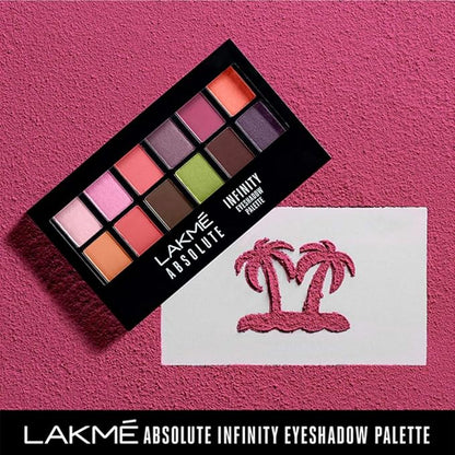 Lakme Absolute Infinity Eye Shadow Palette|| Pink Paradise|| 12 g