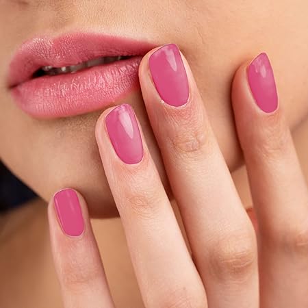 SUGAR POP Nail Lacquer - 22 Burgundy Bloom & 26 Pink Perfection – 10 ml - Dries in 45 seconds - Quick-drying, Chip-resistant, Long-lasting. Glossy high shine Nail Enamel/Polish for women.