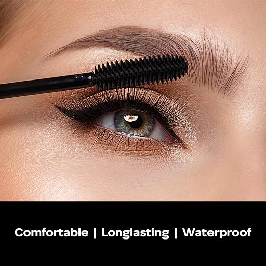 FACES CANADA Ultime Pro HD Mini Whopper Lashes Mascara - Black, 5.5g | Long Lasting | Waterproof | Intense Volume | Hour-Shaped Brush | Lengthens Curls | Darker, Denser, Dramatic Lashes