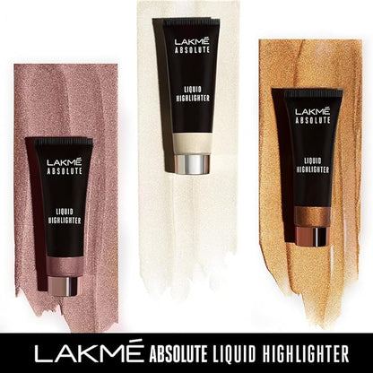 Lakme Absolute Liquid Highlighter, Bronze, 25 ml