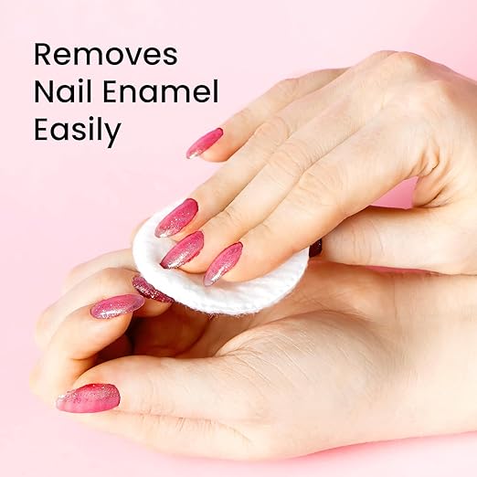 FACES CANADA Nail Enamel Remover - 90ml | Enriched With Rose Oil & Vitamin E | Soft & Hydrated Cuticles | Easy To Use | Gentle Nail Polish Remover | Acetone Free | Cruelty Free