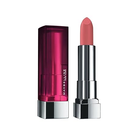 Maybelline New York Matte Lipstick, Intense Colour, Moisturised Lips, Color Sensational Creamy Matte, 634 Bold Crimson, 3.9g