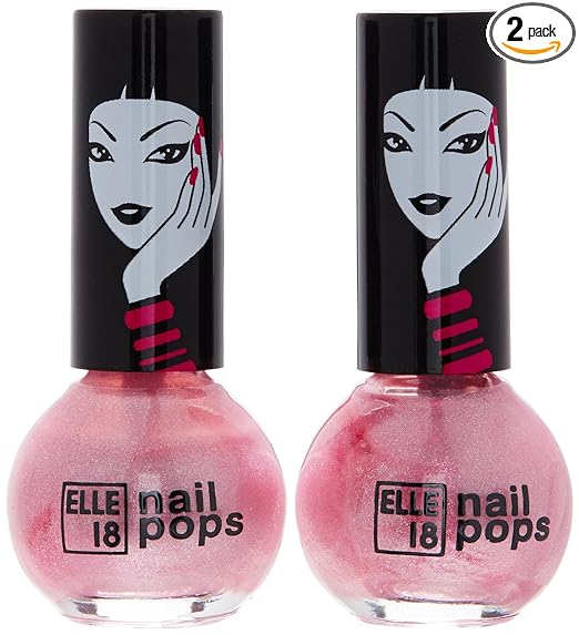 Elle 18 Nail Pops Nail Polish, 28, 5ml (Pack of 2)