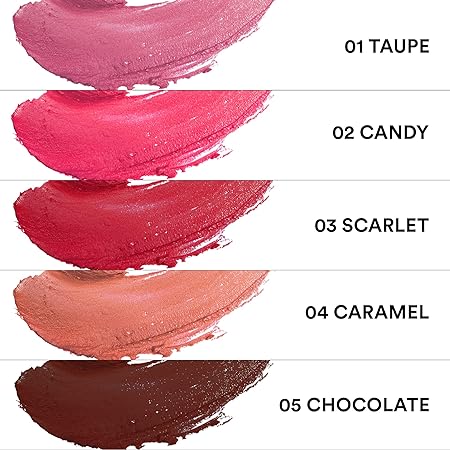 SUGAR POP Matte Lipstick - 01 Taupe (Dusty Rose) – 4.2 gm – Non-drying Formula, Long Lasting, Vegetarian, Paraben Free l Lipstick for Women