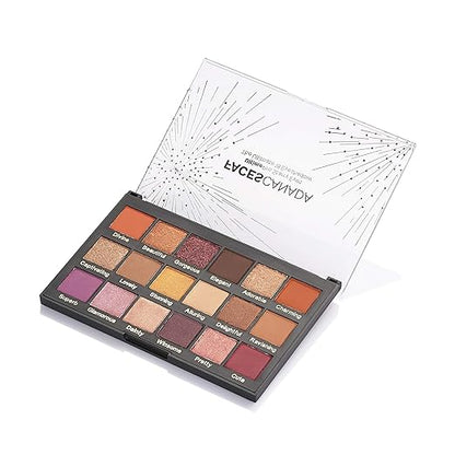 FACESCANADA Ultime Pro The Ultimate 18 Shimmery Eyeshadow, Starry Eyes, 36 gram (Multicolor)