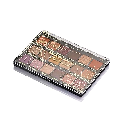 FACESCANADA Ultime Pro The Ultimate 18 Shimmery Eyeshadow, Starry Eyes, 36 gram (Multicolor)