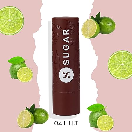 SUGAR Cosmetics Tipsy Lips Moisturizing Balm Lip Moisturizer For Dry & Chapped Lips Enriched With Shea Butter & Jojoba Oil, 04 L.I.I.T & 07 Bramble (Pack Of 2) - Multicolor