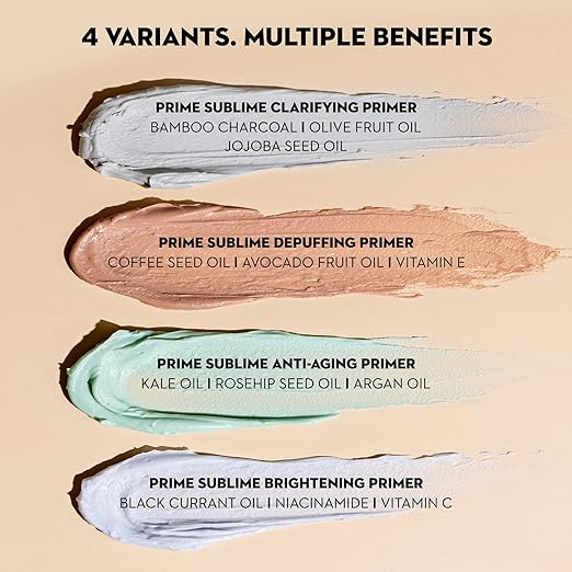 SUGAR Cosmetics Prime Sublime Brightening Face Primer, Mattifying, Long-Lasting, Pore Minimizing, Makeup-Skincare Hybrid, 100% Vegan, Cruelty-Free, 15 g