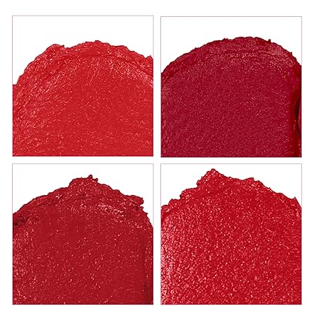 SUGAR POP 4 in 1 Lip Twist - (02 Rouge Delight)| Multi-use Stackable Lipsticks for Women | Satin Matte Hydrating Formula | 6.4g