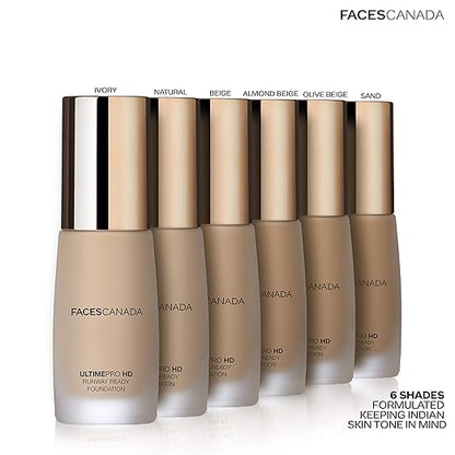 Faces Canada Ultime Pro HD Runway ready foundation Ivory 01