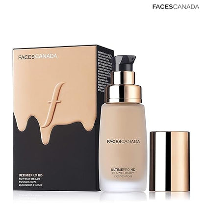 Faces Canada Ultime Pro HD Runway ready foundation Ivory 01