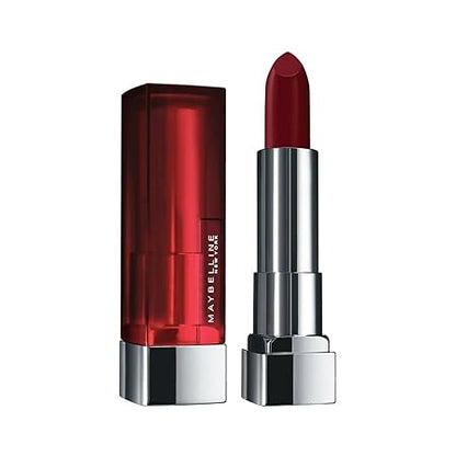 Maybelline New York Matte Lipstick, Intense Colour, Moisturised Lips, Color Sensational Creamy Matte, 634 Bold Crimson, 3.9g