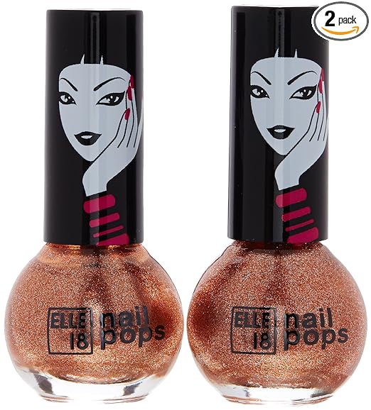 Elle 18 Nail Pops Nail Polish, 05, 5ml (Pack of 2)