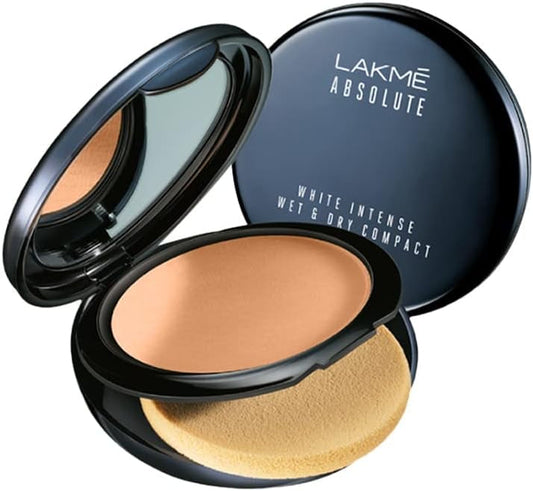 Lakme Absolute White Intense Wet & Dry Compact|| Golden medium | 9 g