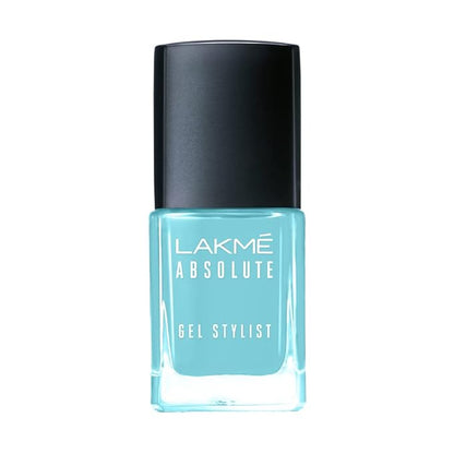 Lakmé Absolute Gel Stylist Nail Color, Clear Sky, 12ml