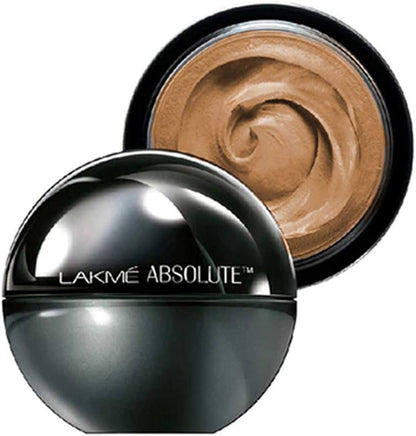 Lakmé Absolute Skin Natural Mousse -Rose fair - Spf 8 Natural Finish Matte Cream Foundation -Coverage Face Makeup, 25G