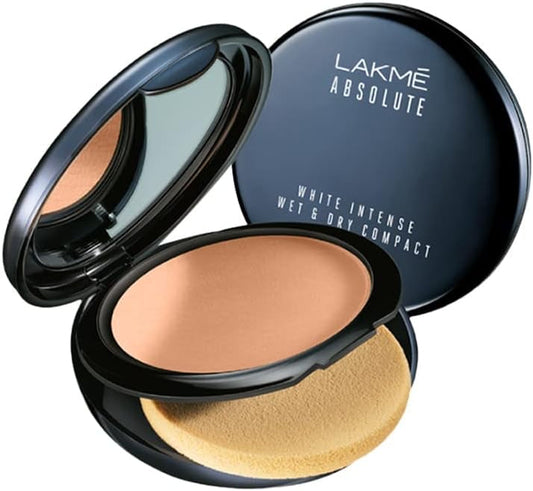 Lakme Absolute White Intense Wet & Dry Compact|| Golden light || 9 g