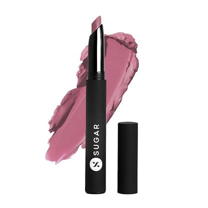 SUGAR Cosmetics Matte Attack Lipstick for Women | Transferproof & Smudgeproof | Lasts upto 12hrs | Enriched With Jojoba Oil | 2gm - Spring Crimson