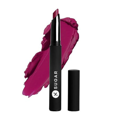 SUGAR Cosmetics Matte Attack Lipstick for Women | Transferproof & Smudgeproof | Lasts upto 12hrs | Enriched With Jojoba Oil | 2gm - Salmon Republic