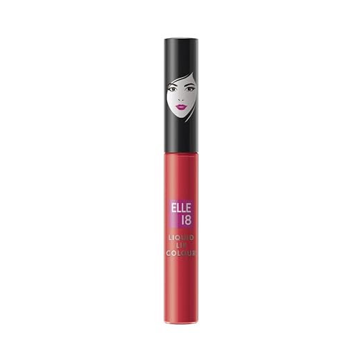 Elle18 Liquid Matte Lip Color||Wanderlust Red