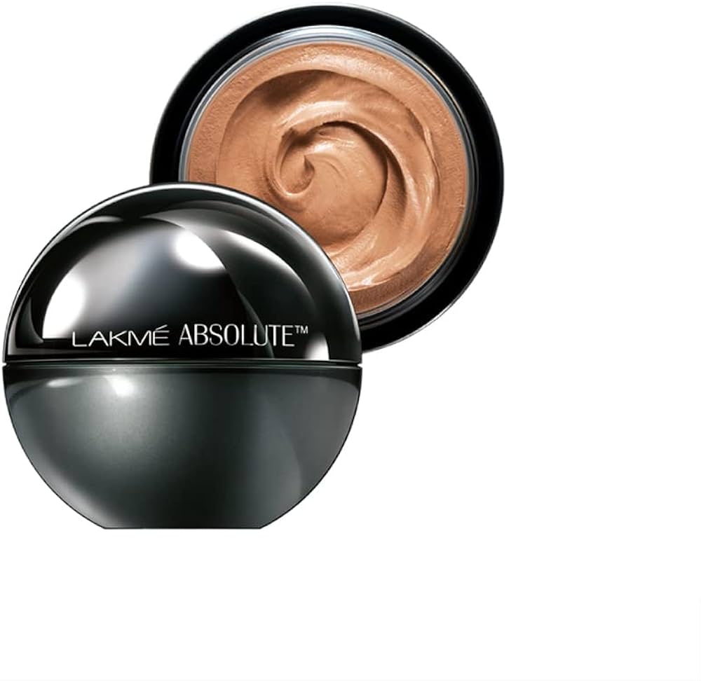 Lakmé Absolute Skin Natural Mousse -Rose fair - Spf 8 Natural Finish Matte Cream Foundation -Coverage Face Makeup, 25G