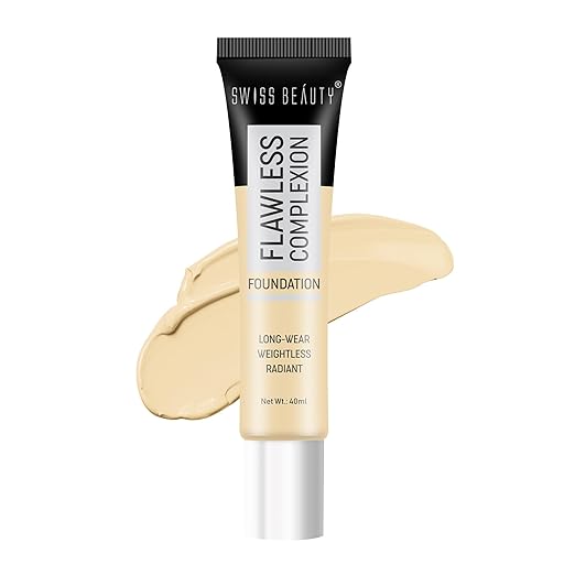 Swiss Beauty Pearl Illuminator Foundation, Face Makeup, Shade- Fair Ivory, 35Gm