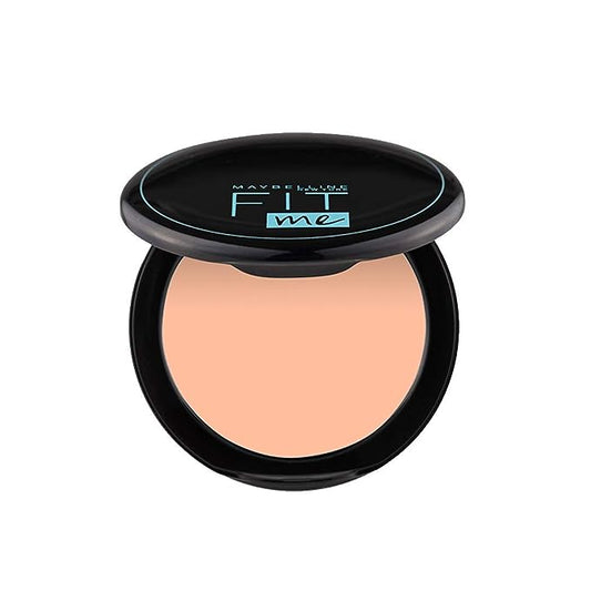 Maybelline New York Fit Me Matte + Poreless Compact Powder, 16H Oil Control with SPF 32, Matte Finish Compact Powder, 115 Ivory, 6g