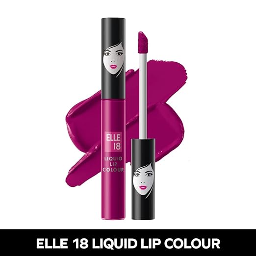 Elle18 Liquid Matte Lip Color||Deep Coral