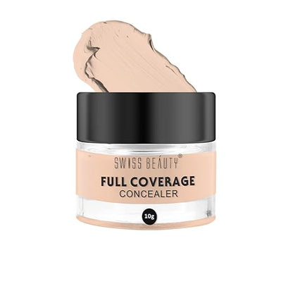 Swiss Beauty Full coverage Concealer, Face Makeup, Fair, 10gm