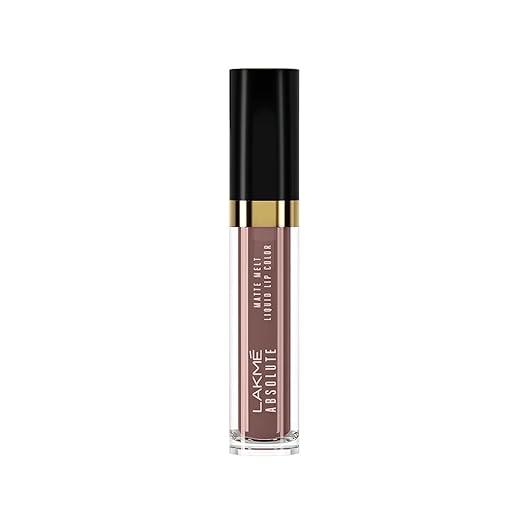 Lakmé Absolute Matte Melt Liquid Lip Color, Mild Mauve, 6 ml