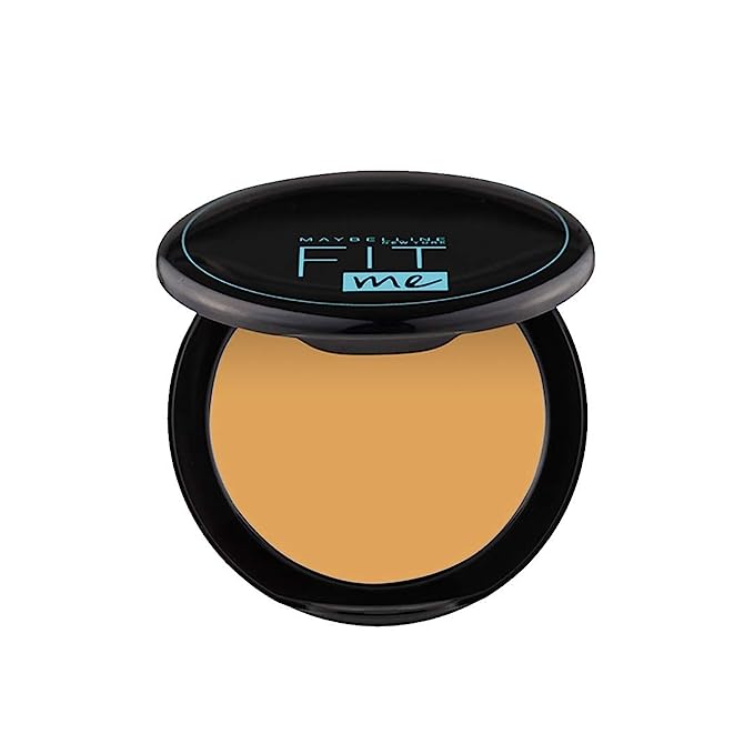 Maybelline New York Oil Control Powder, With SPF to Protect Skin from Sun, Absorbs Oil, Fit Me, 128 Warm Nude, 6g