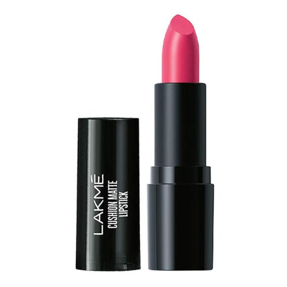 Lakmé Cushion Matte Lipstick, Red Orchid, 4.5 g