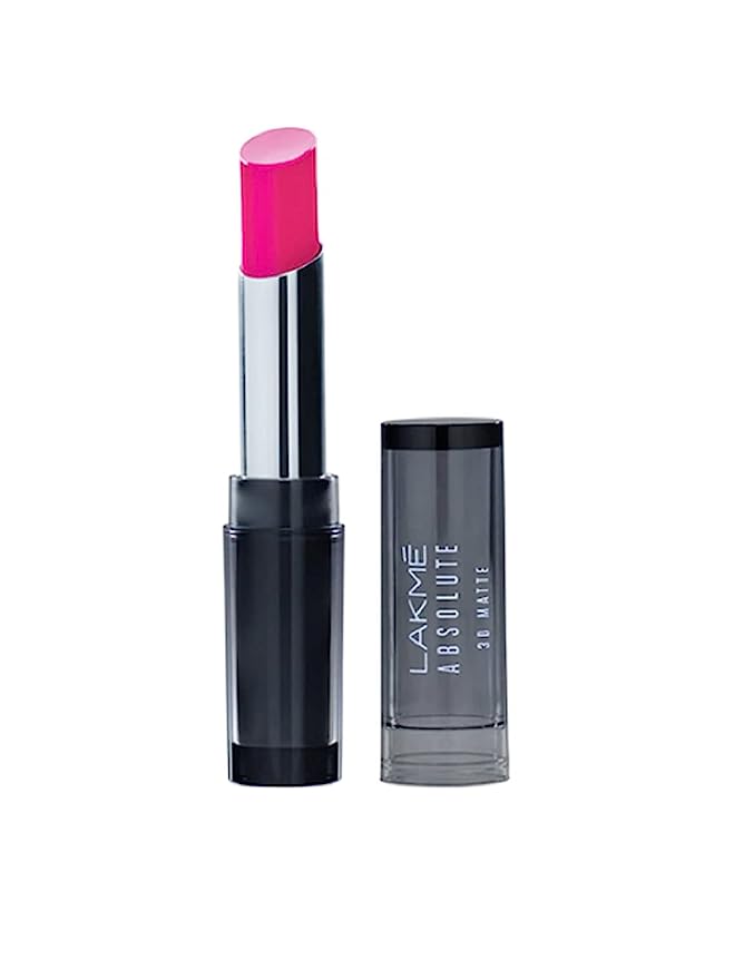 Lakme Absolute 3D Lipstick, Plum Spell, 3.6 g