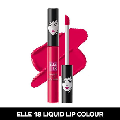 Elle18 Liquid Matte Lip Color|| Peppy Coral