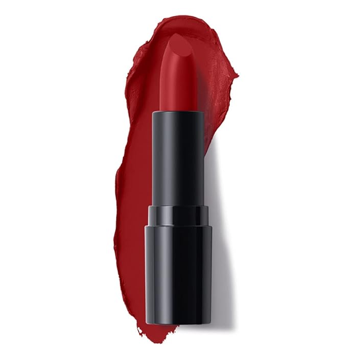 Lakmé Cushion Matte Lipstick, Plum Obsession, 4.5 g