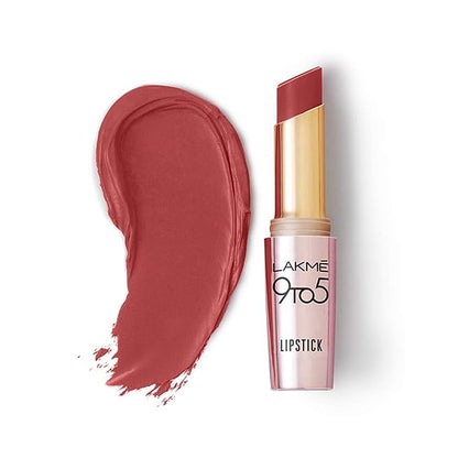 Lakme 9TO5 Primer + Matte Lip Color MP3 Pink Party, 3.6 g