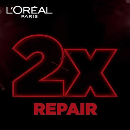 Pack of 2 L'Oreal Paris Dream Lengths No Haircut Cream Leave-In Conditioner, 200ml & L'Oreal Paris Rapid Reviver Total Repair 5 Deep Conditioner, 180ml