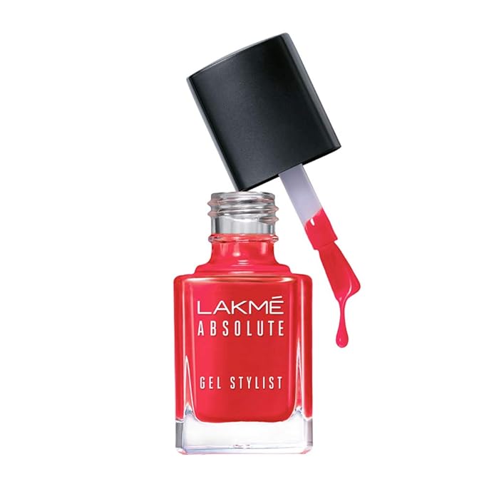 Lakmé Absolute Gel Stylist Nail Color, Glossy Finish, 94 Morpho, 12Ml